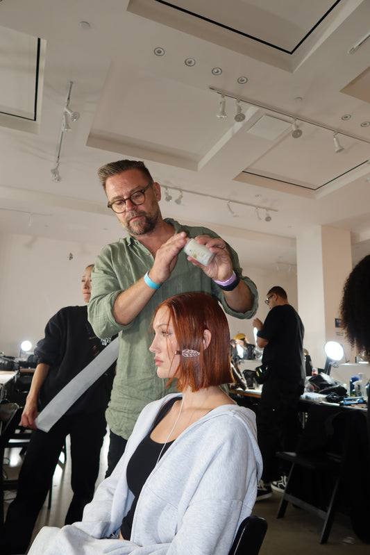 Runway-Ready Styles with KeraCare Wax Stick at New York Fashion Week