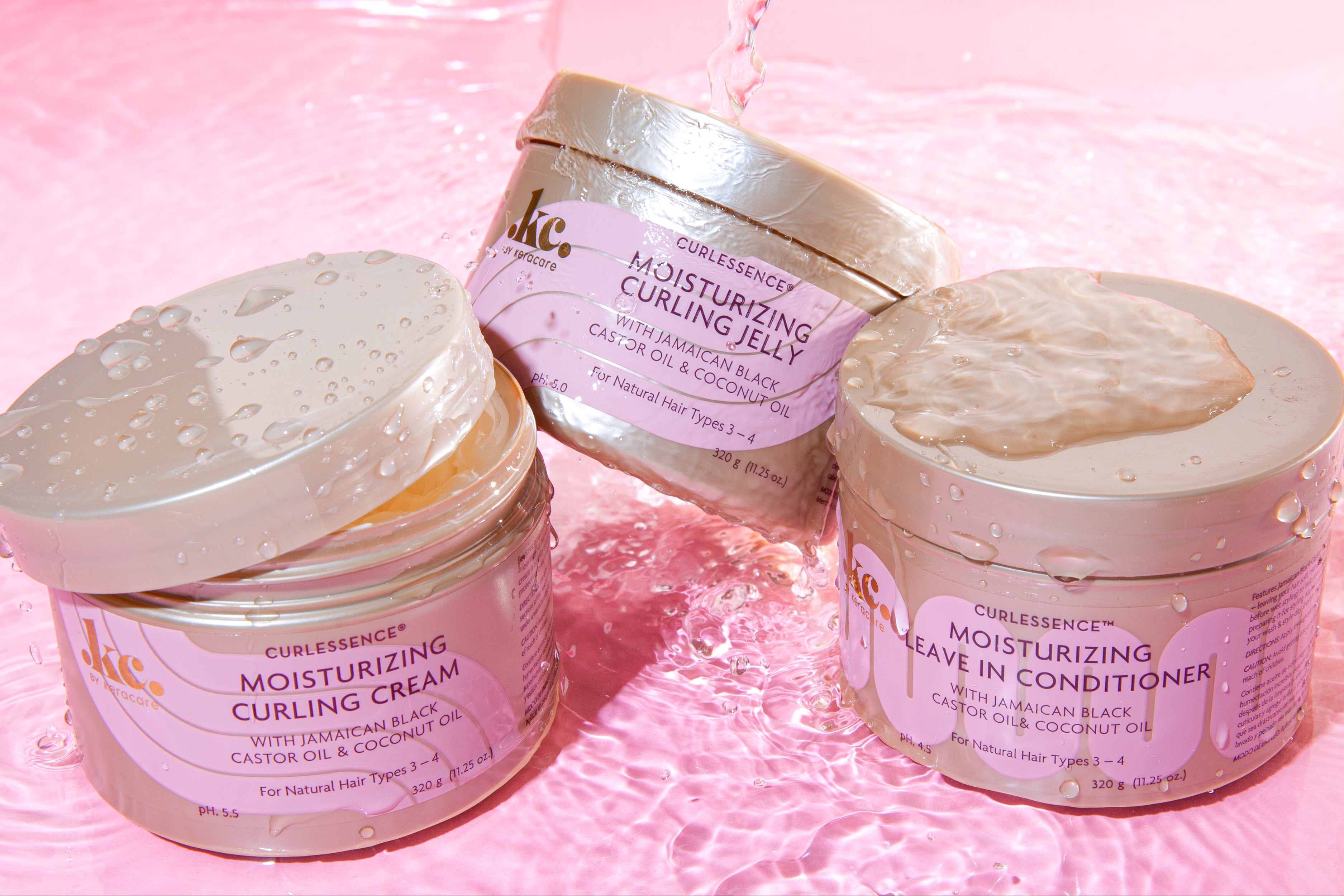 KC BY KERACARE CURLESSENCE Moisturizing Curling Cream (11.25oz) KC BY KERACARE CURLESSENCE Moisturizing Curling Cream (11.25oz)