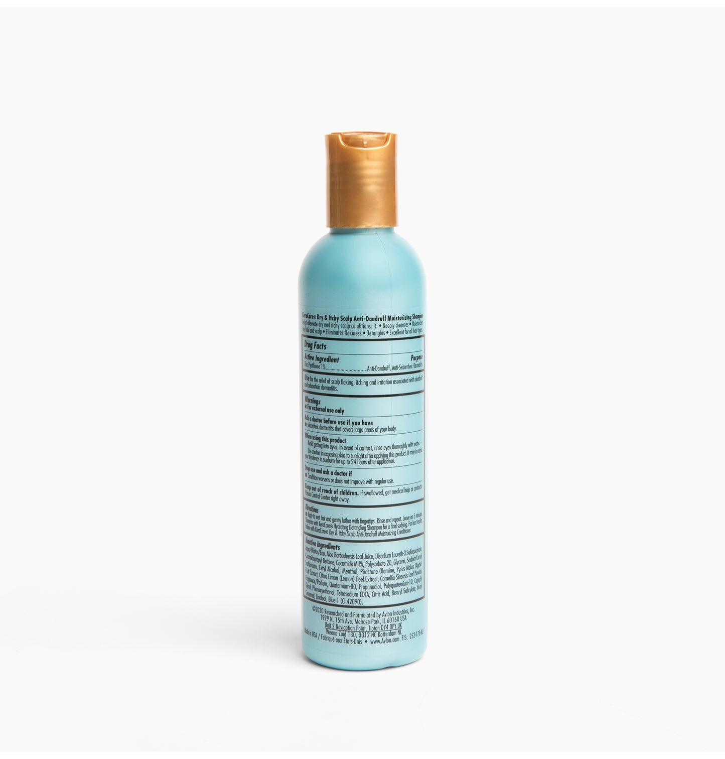 & Scalp Anti-Dandruff Moisturizing Shampoo – KeraCare.com